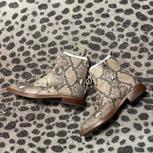 Sam Edelman Booties 🐍